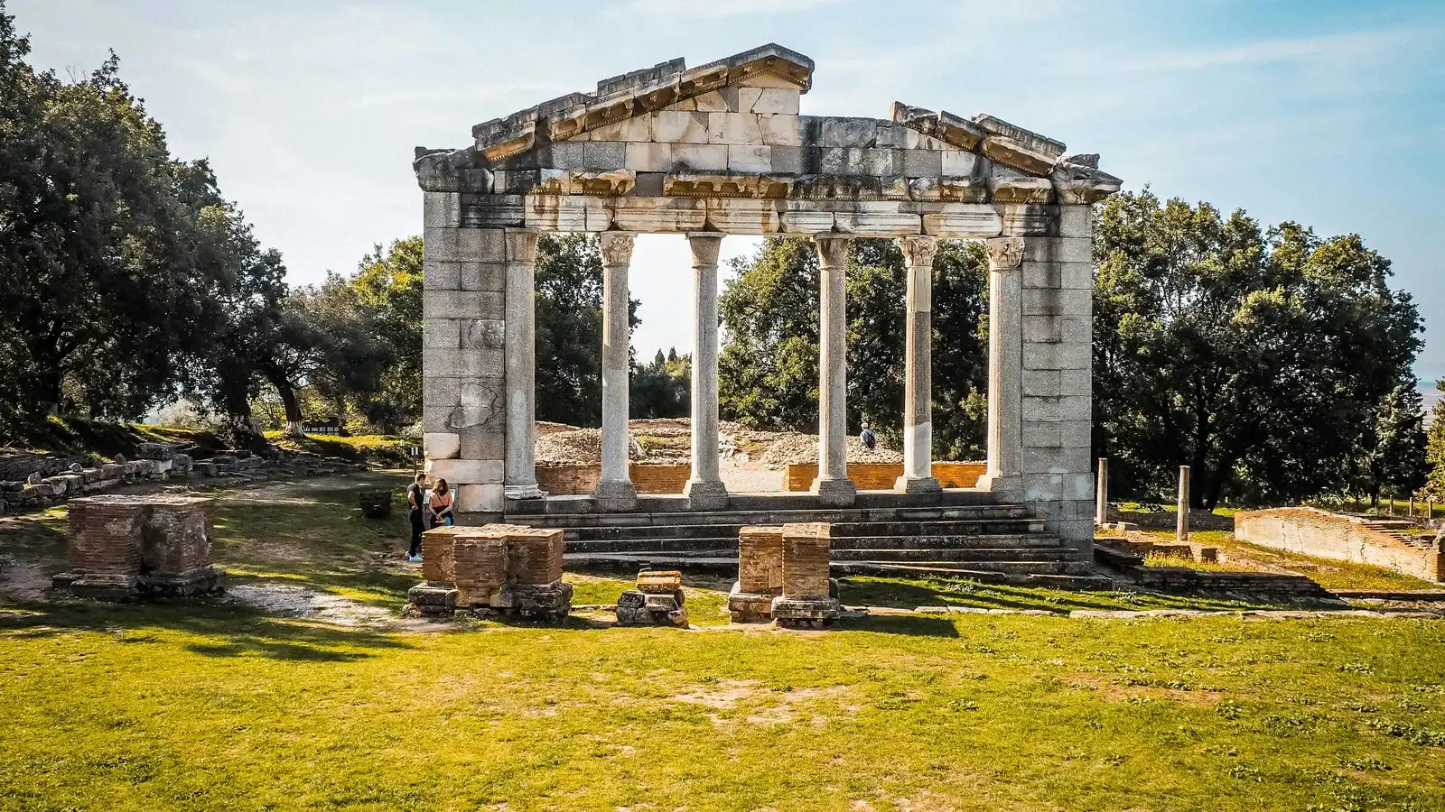 Apollonia Archaeological Park ruins, a hidden gem in Albania